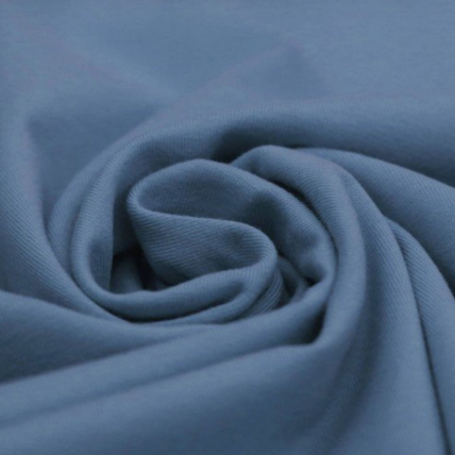 Baumwolljersey Taubenblau