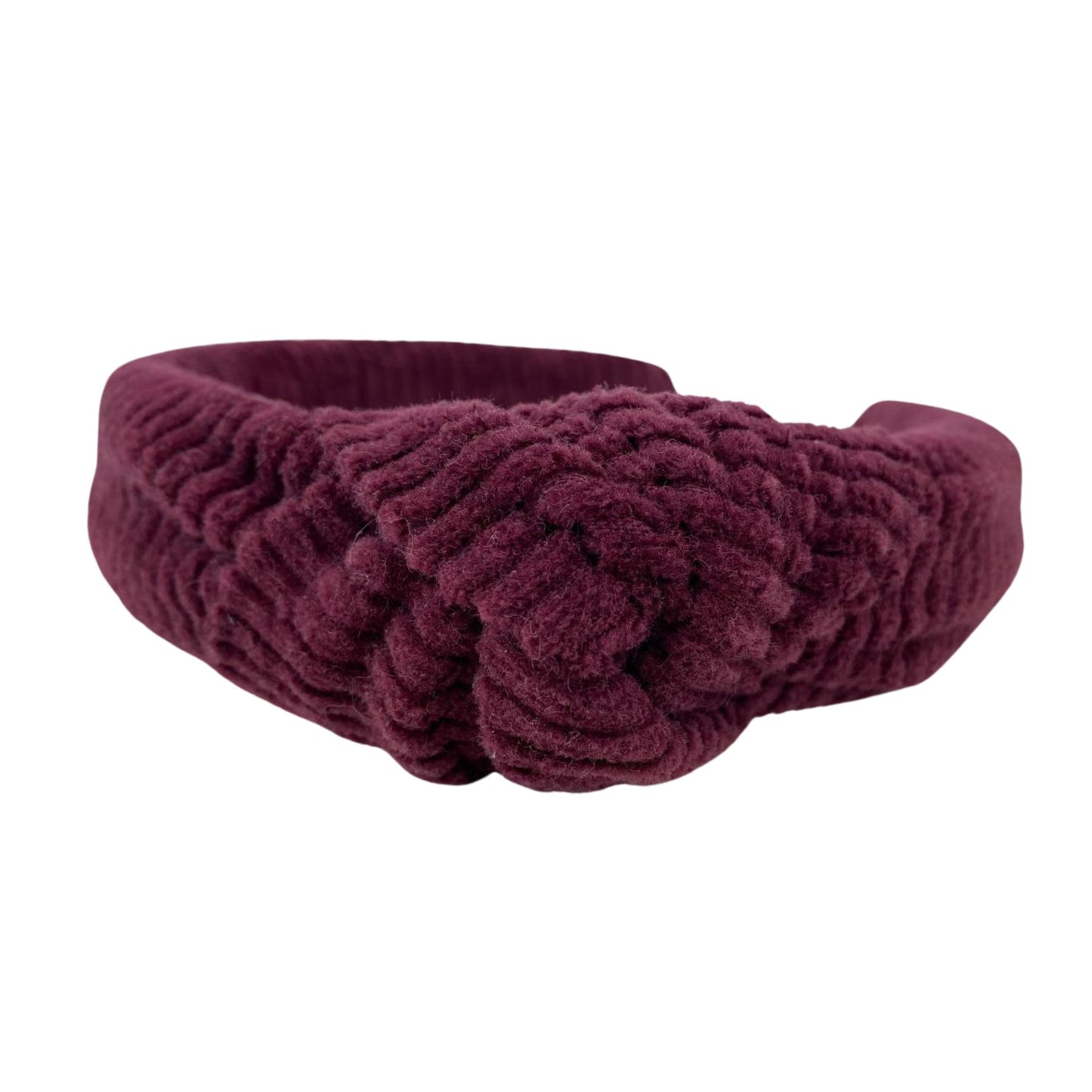 Haarreif Breitcord Bordeaux