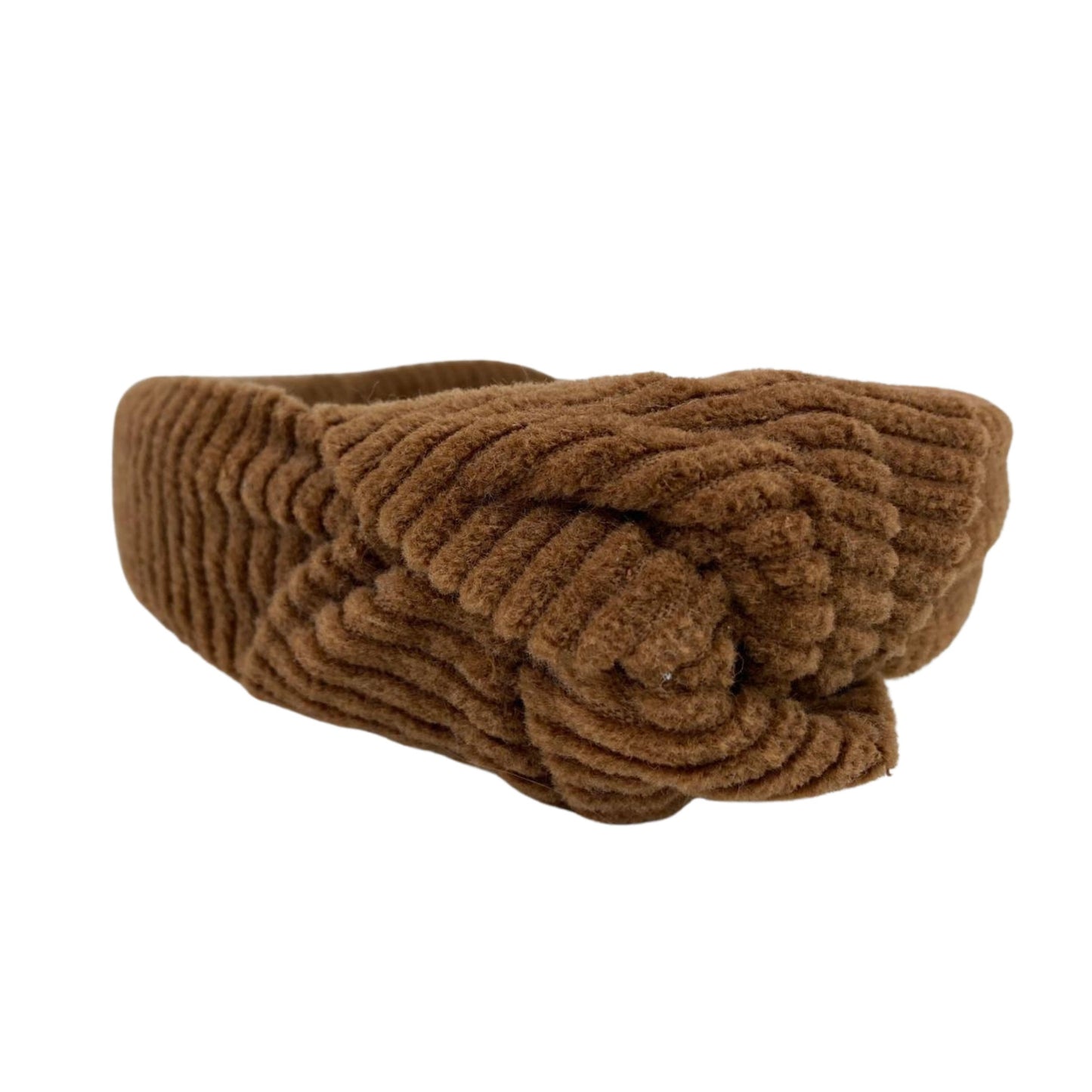 Haarreif Breitcord Braun