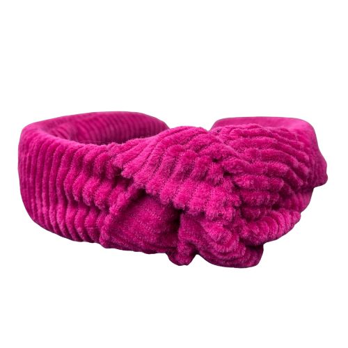 Haarreif Breitcord Pink