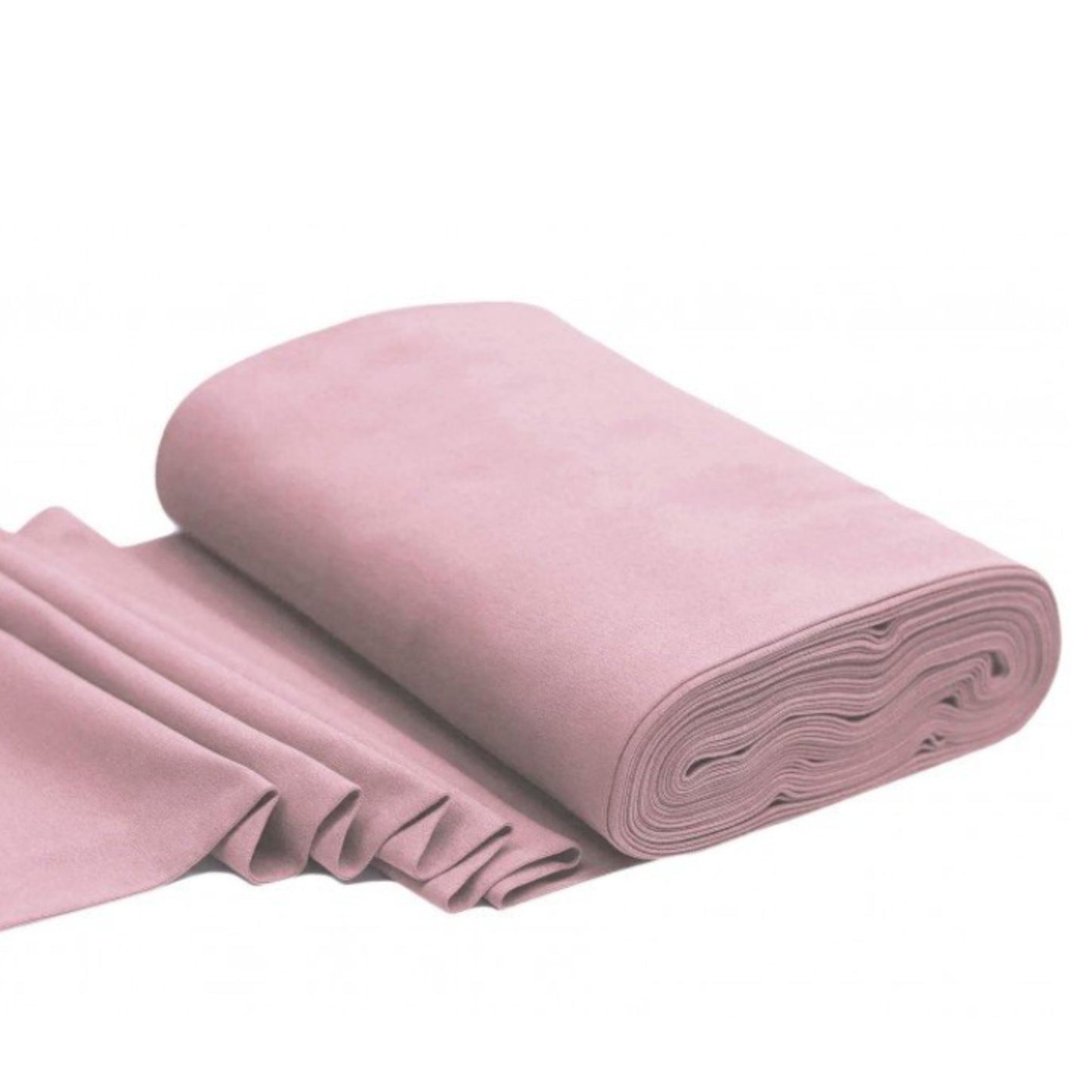 Bündchenstoff Altrosa
