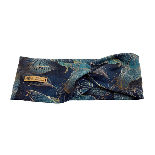 Stirnband Golden Leaves
