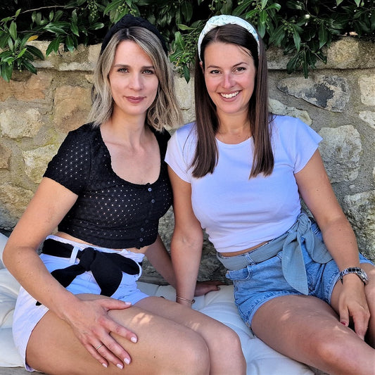 Musselin Haarreif Eukalyptus