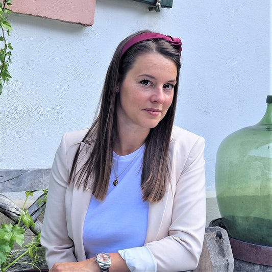 Haarreif Satin Bordeaux