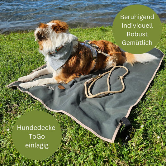 Hundedecke ToGo Softhell einlagig