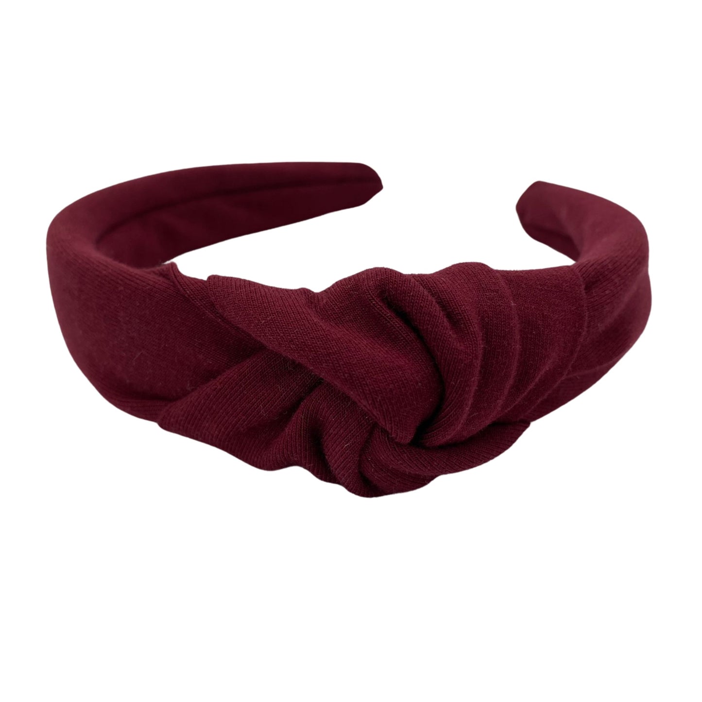 Haarreif Jersey Bordeaux