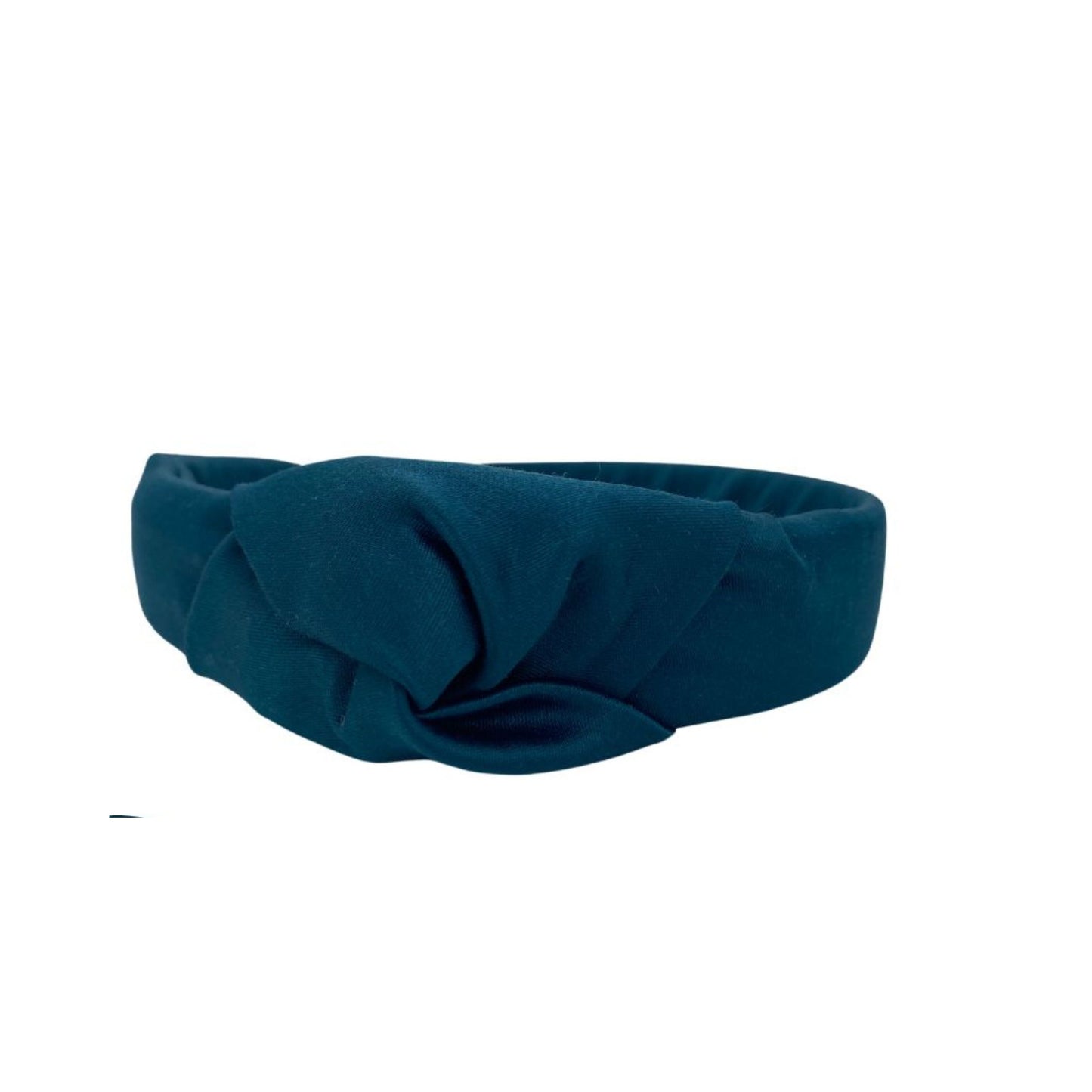 Haarreif Satin Petrol