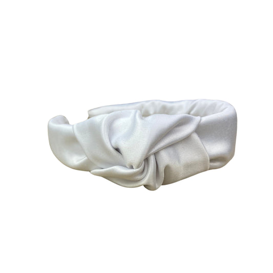 Haarreif Satin Ecru