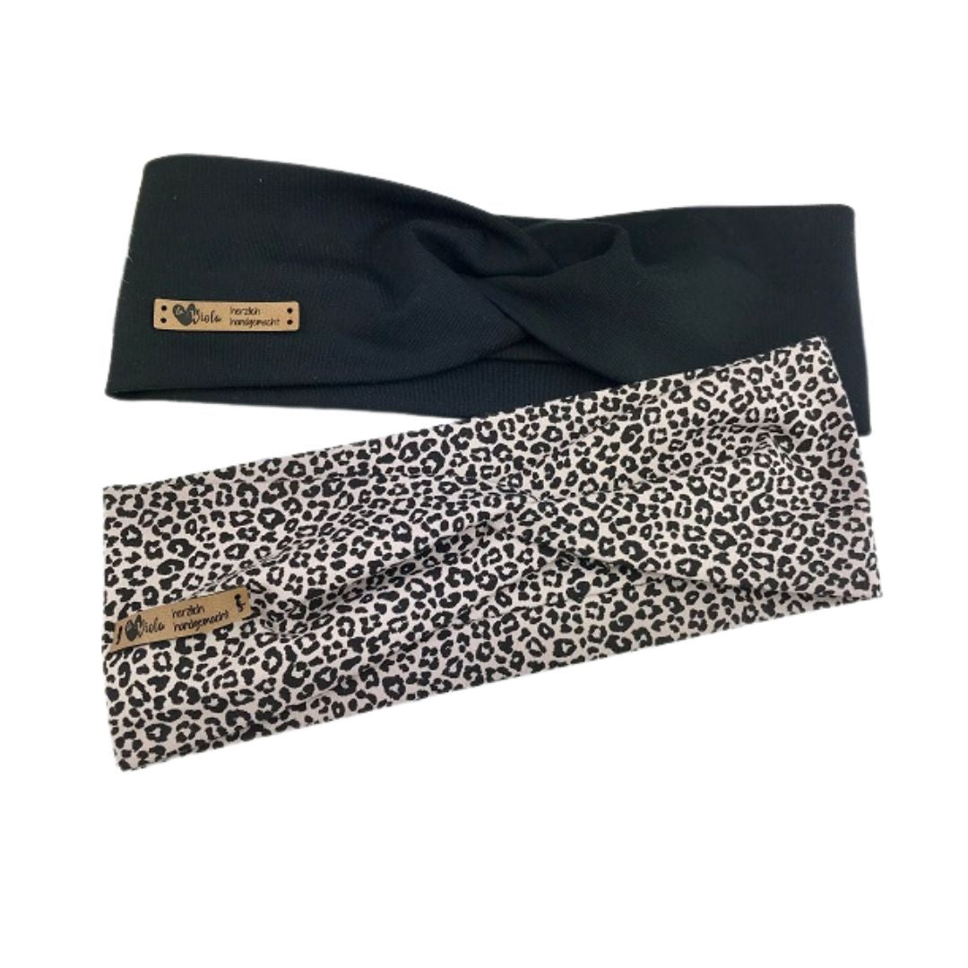 Stirnband Leopard Love