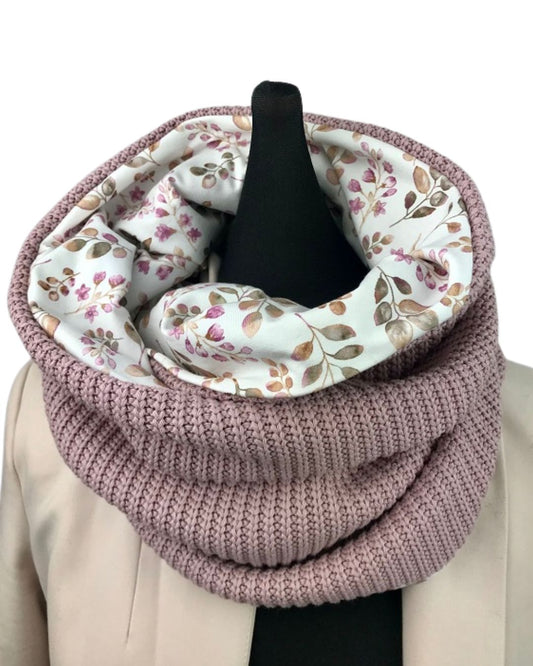 Setangebot Loopschal Grobstrick & Wunschmuster