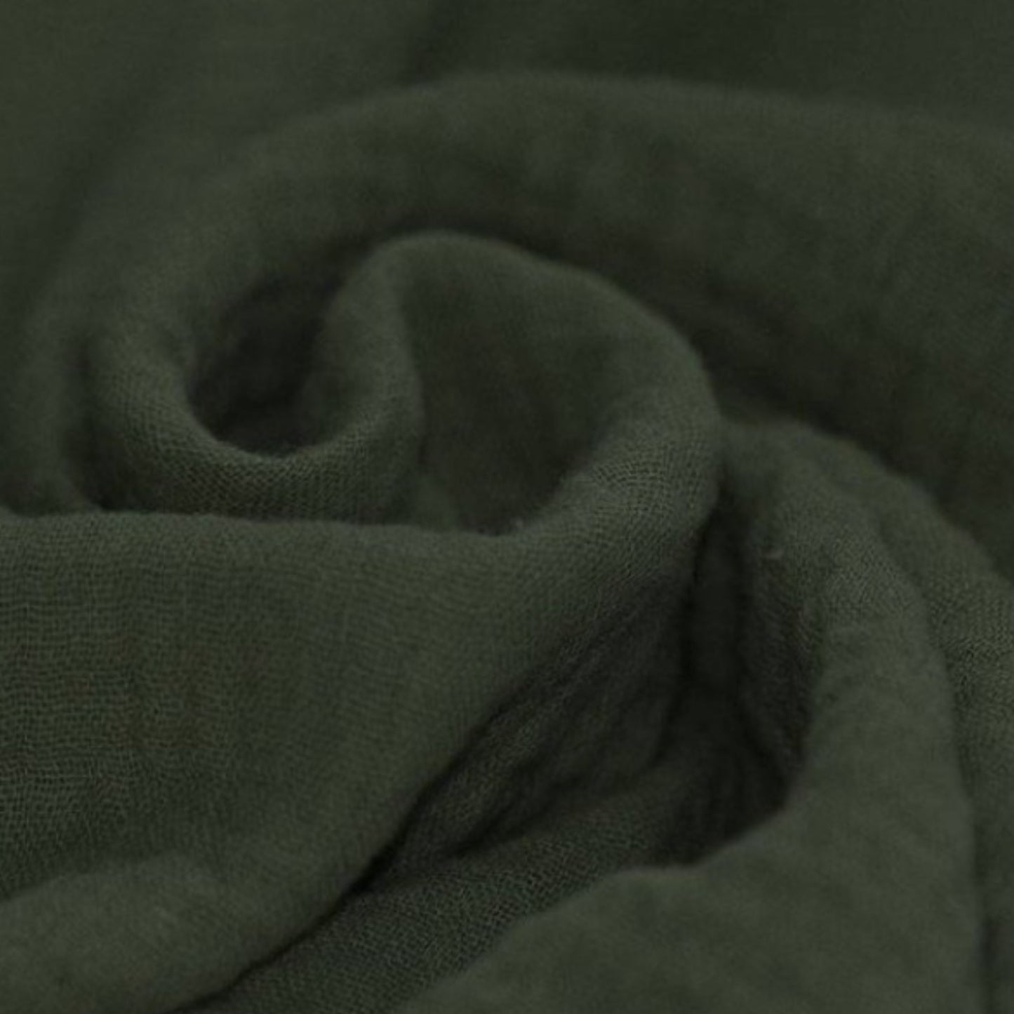Musselinstoff Khaki