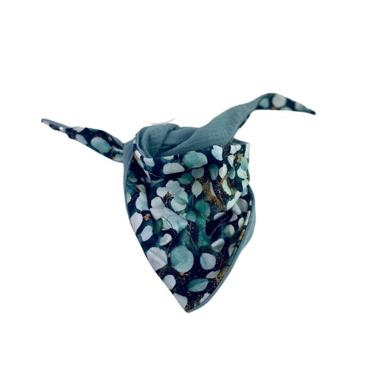 Hundehalstuch Musselin Eukalyptuszauber