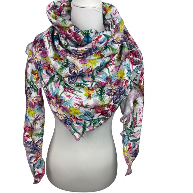 XXL Musselin Coral Carnival