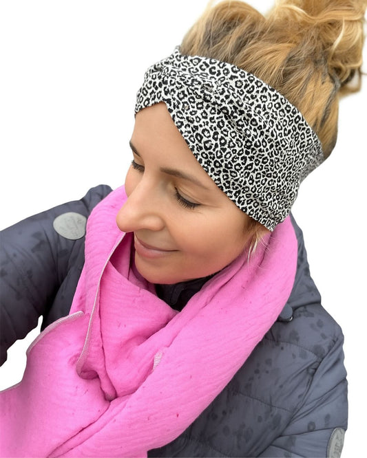 Stirnband Leopard Love