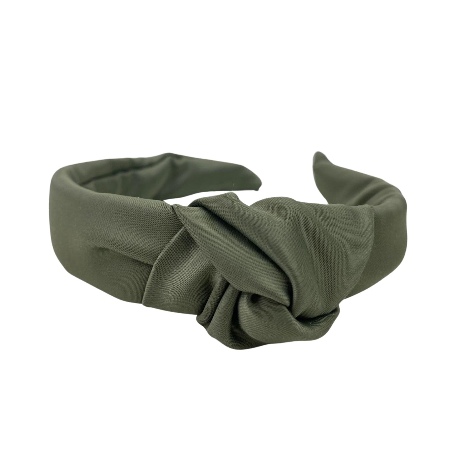 Haarreif Satin Olive