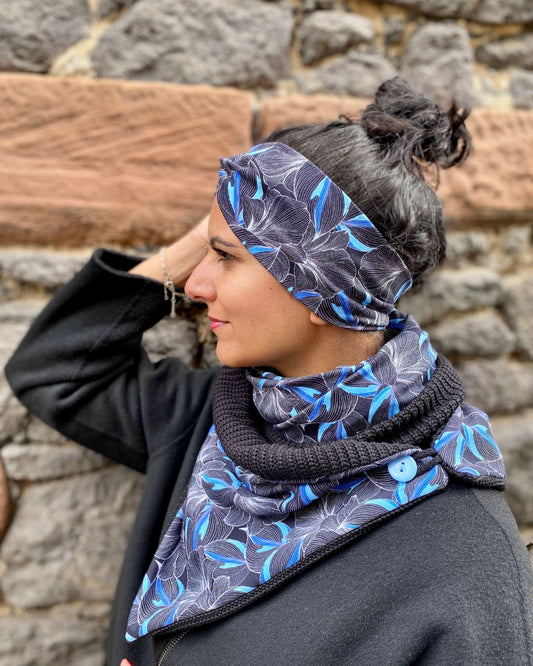 Stirnband Nachtblüte