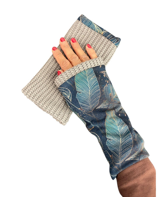 Armstulpen Grobstrick & Wunschmuster