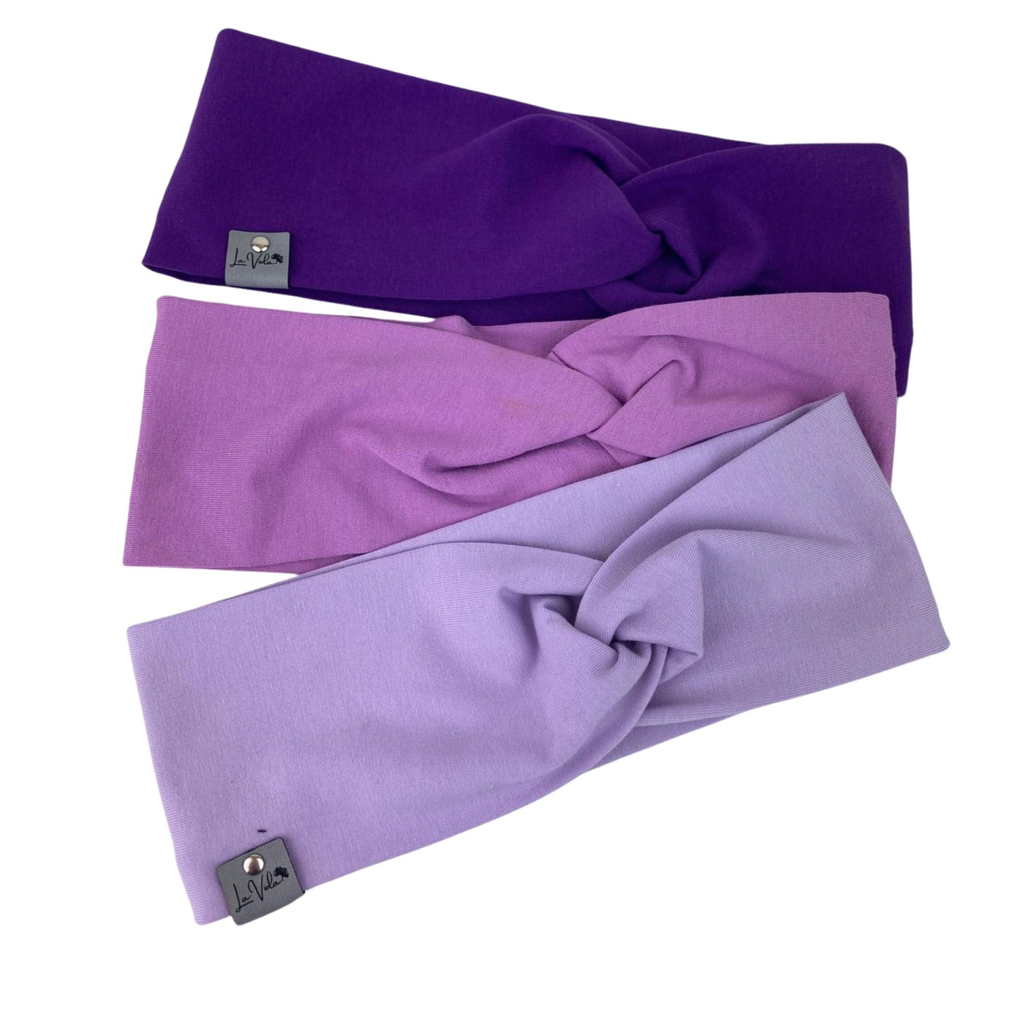 Stirnband Basic duftenede Lavendelfarben