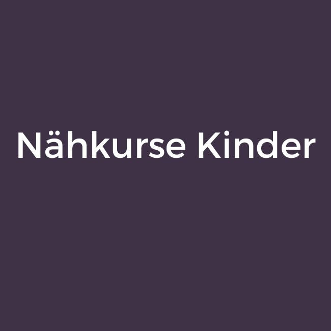 Nähkurse Kinder