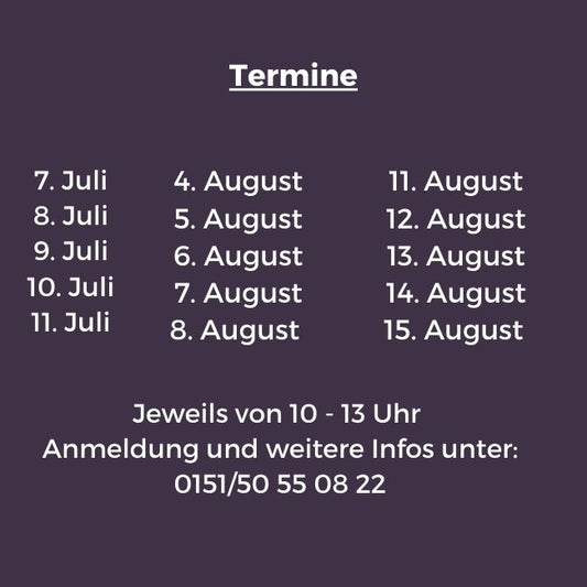 Nähkurs Kinder Sommerferien 3. Woche