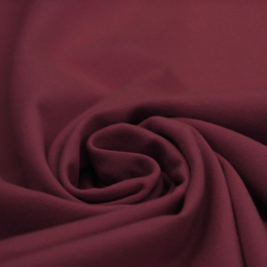 Baumwolljersey Bordeaux