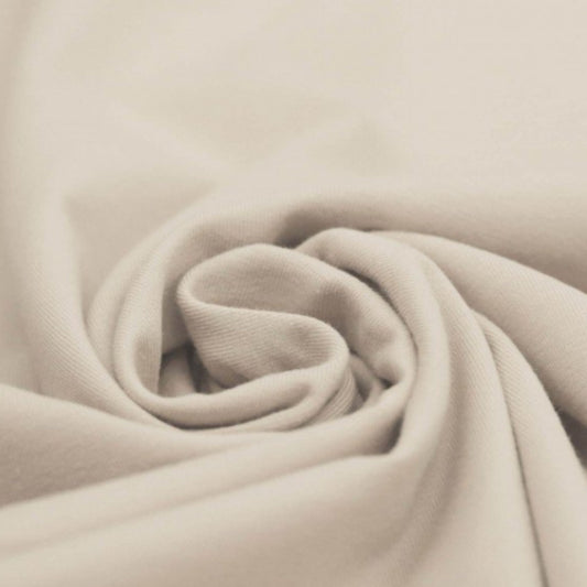 Baumwolljersey Hellbeige
