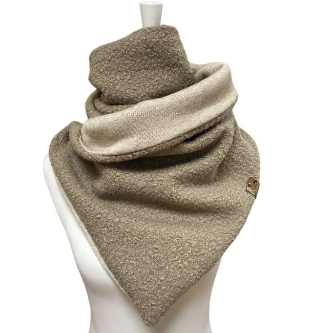 Setangebot Wickelschal Boucléstoff