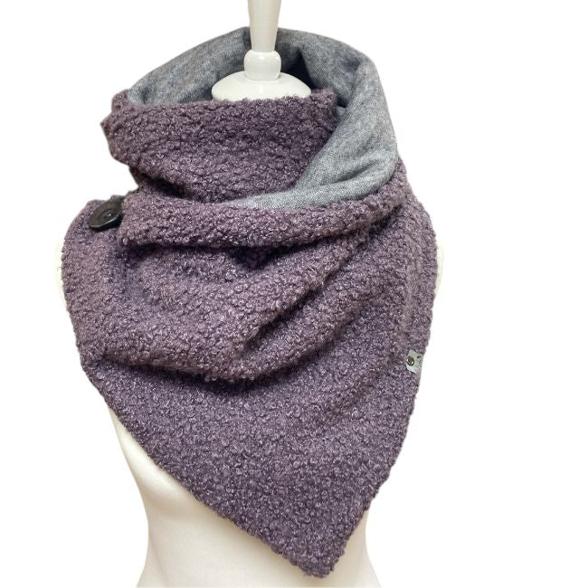 Setangebot Wickelschal Boucléstoff