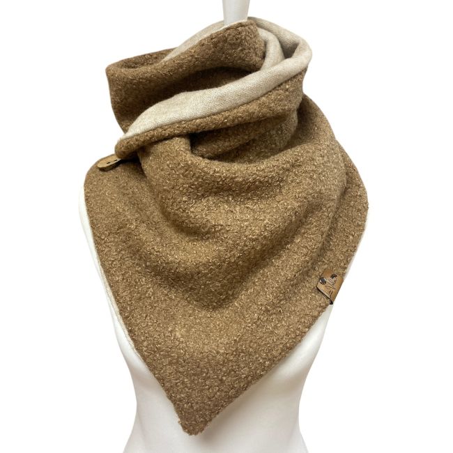 Setangebot Wickelschal Boucléstoff