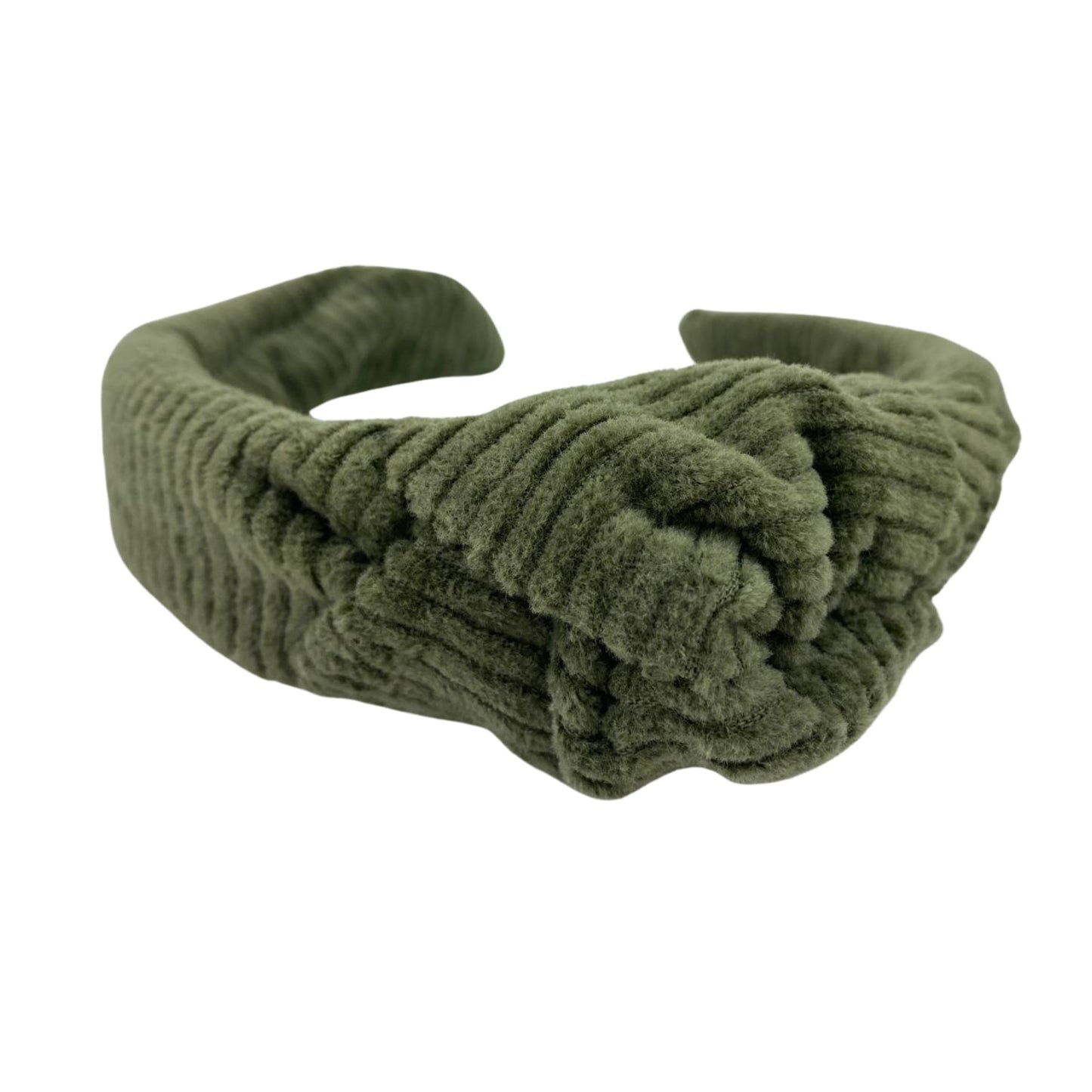 Haarreif Breitcord Olive