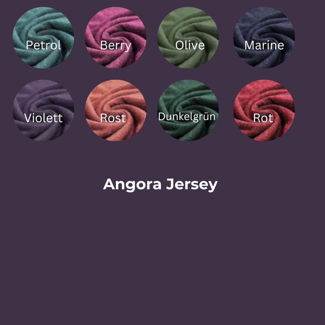 Wickelschal Angorajersey Wild Leo