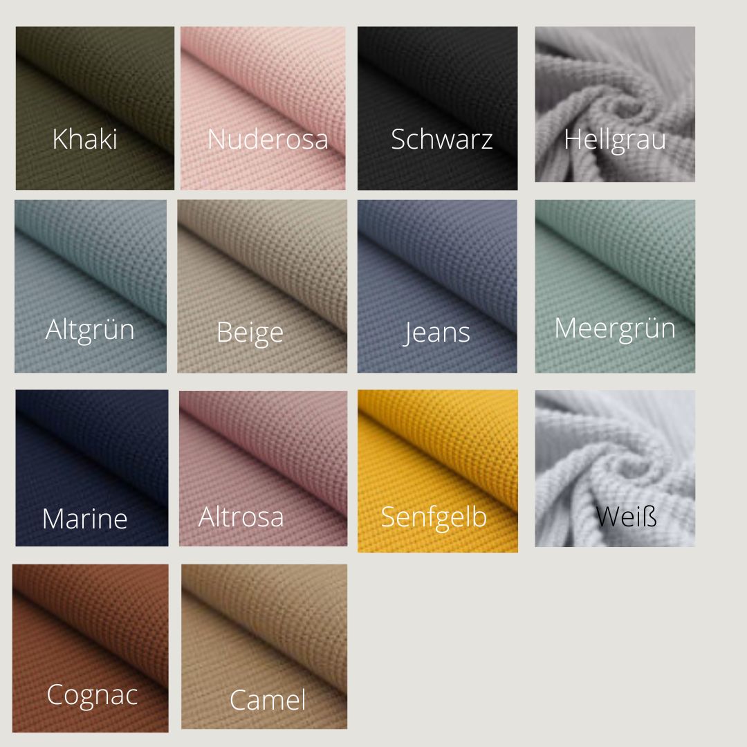 Stirnband Grobstrick Fleece