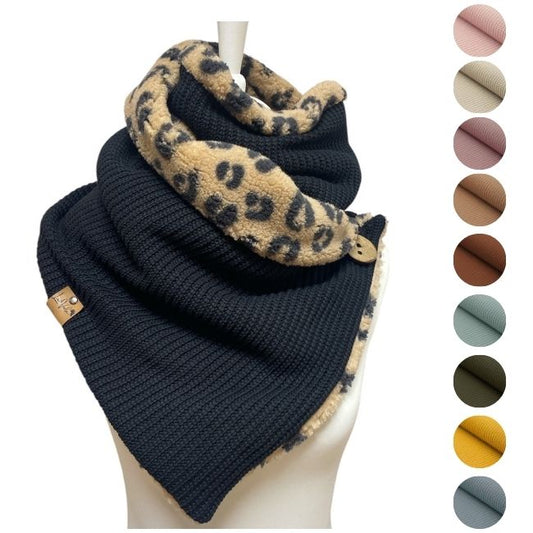 Wickelschal Grobstrick Wild & Warm