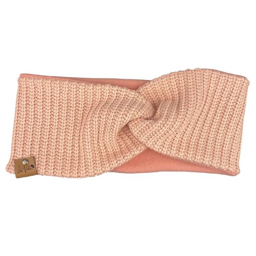 Stirnband Grobstrick Fleece