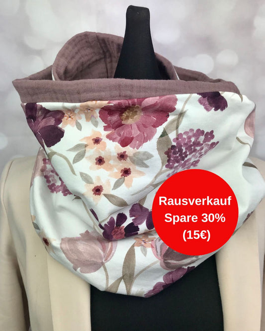 Loopschal Hortensienliebe