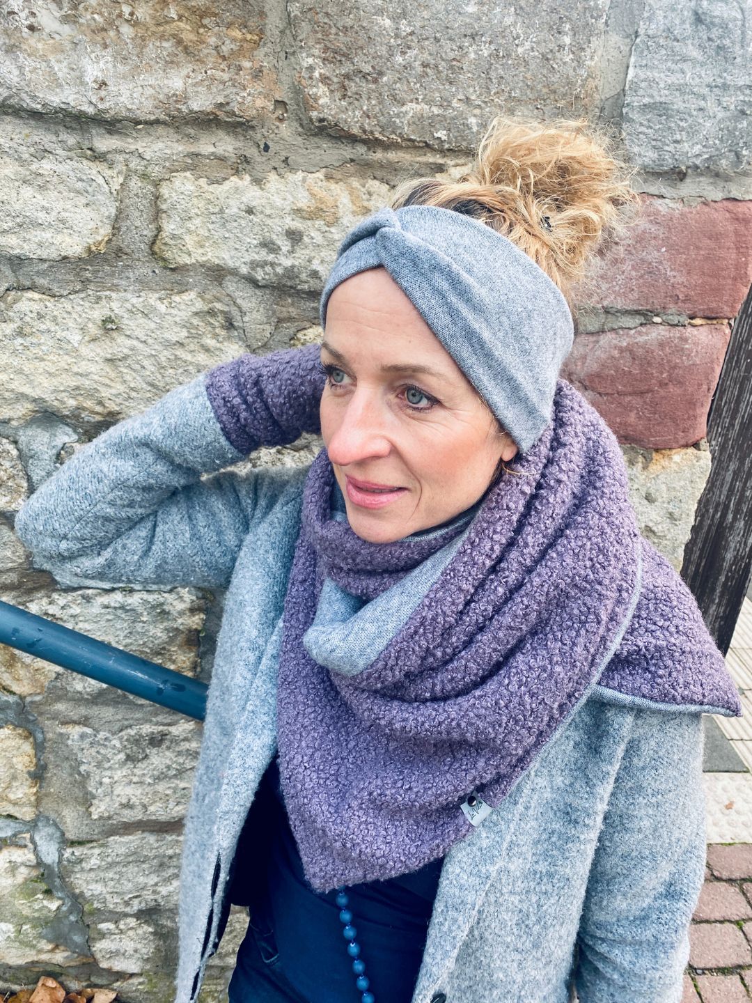 Wickelschal Bouclé super soft