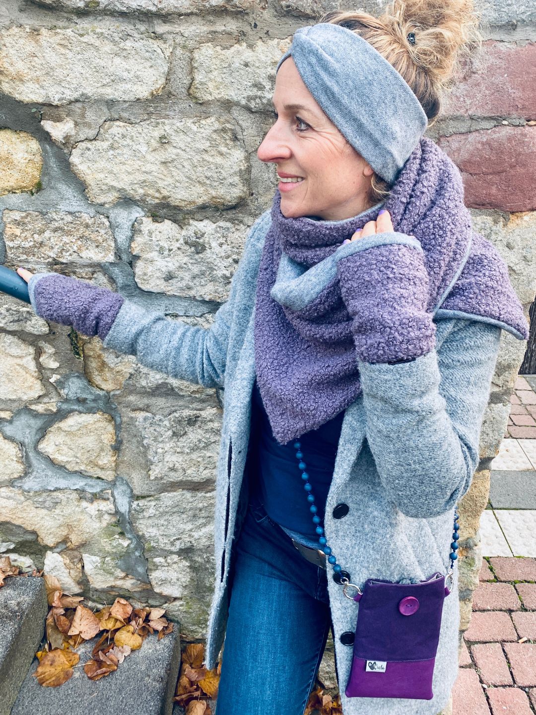 Wickelschal Bouclé super soft