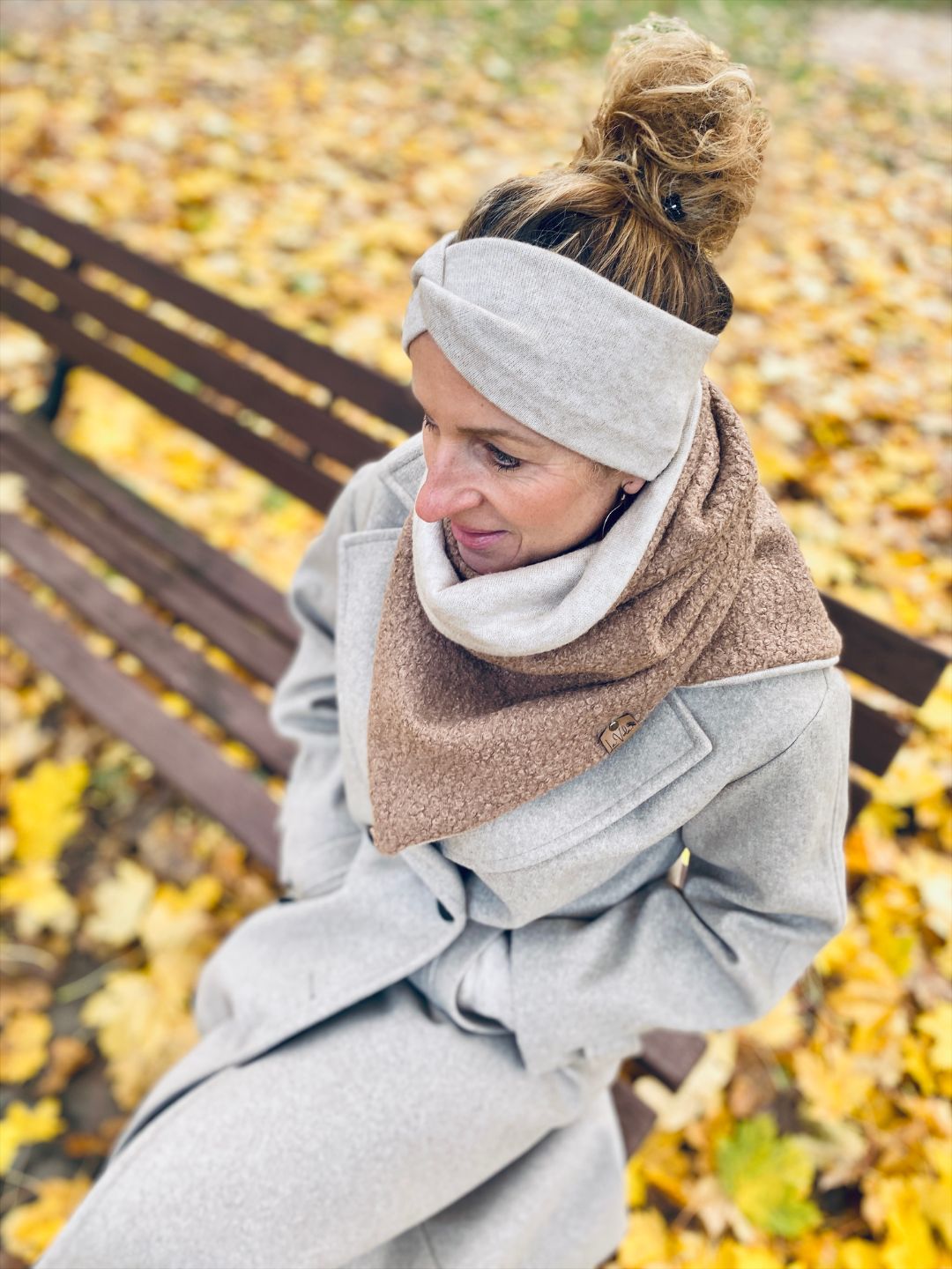 Wickelschal Bouclé super soft