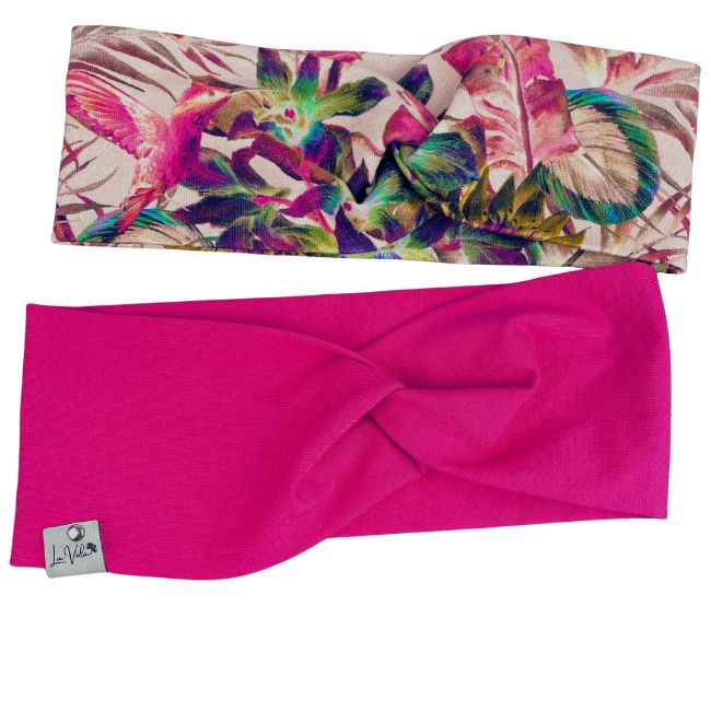 Stirnband Kolibri Pink