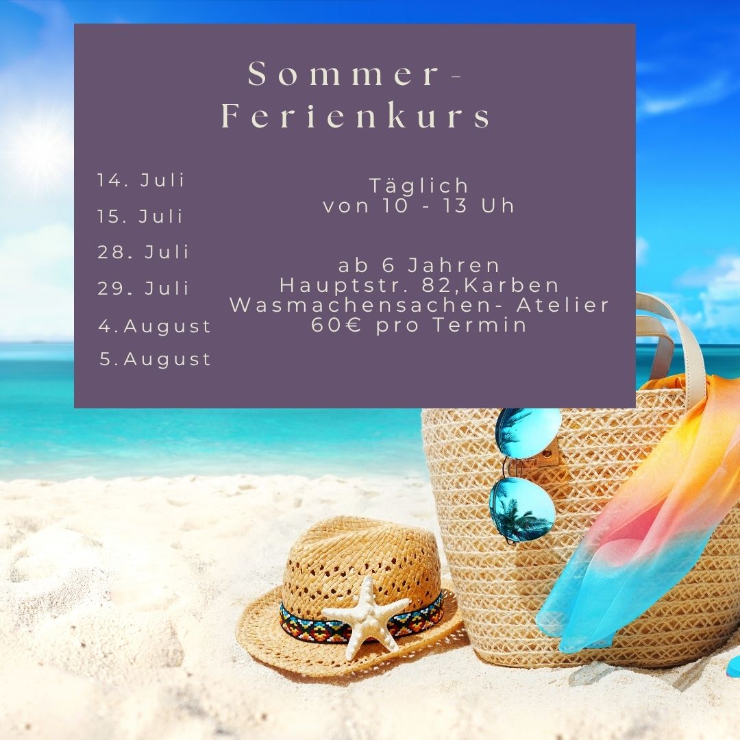 Nähkurs Kinder Sommerferien 2. Woche