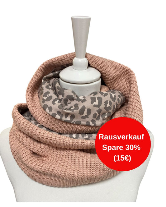 Loopschal Grobstrick doppelt Leoliebe