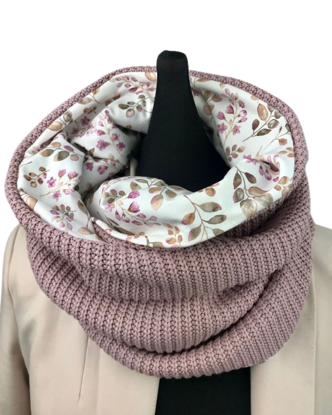 Loopschal Wunschdesign Grobstrick & Wunschmuster