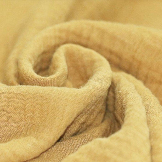 Musselinstoff Altgelb