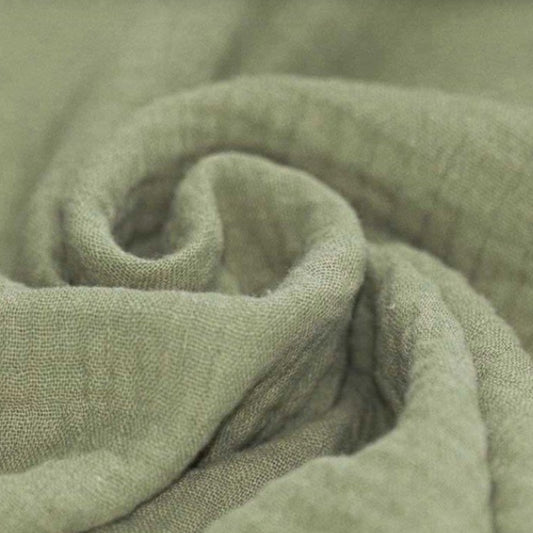 Musselinstoff Olive