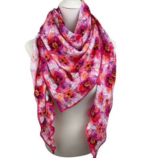 XXL Musselin Pink Blossom