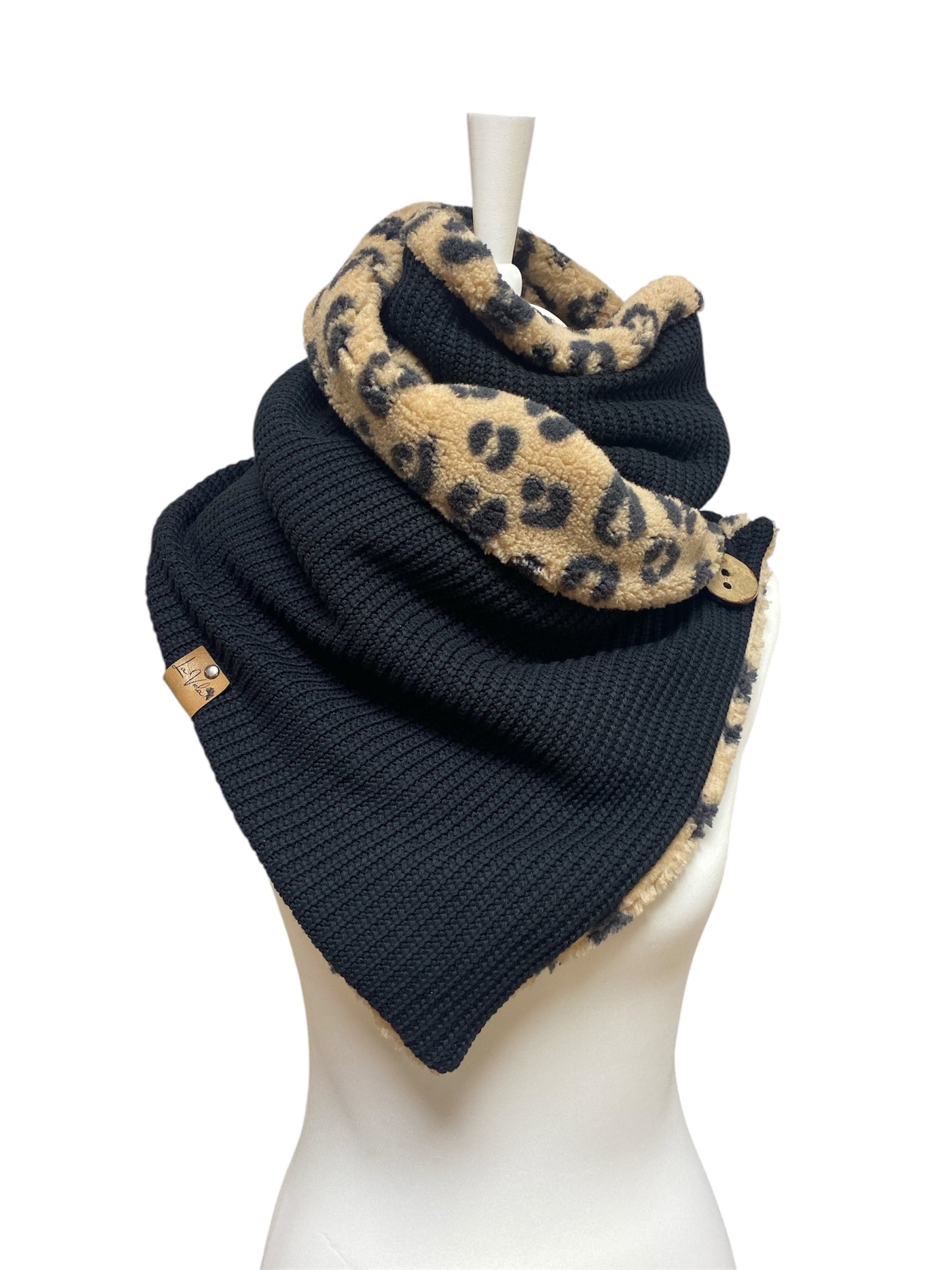 Setangebot Wickelschal Grobstrick wild & warm