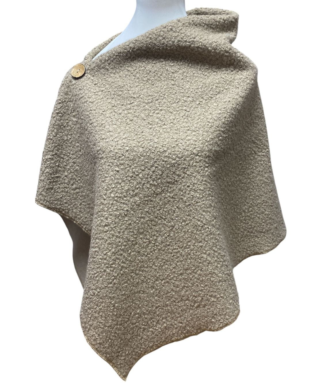 Poncho Bouclé super soft