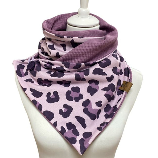 Wickelschal Waffeljersey Soft Leo Lilac