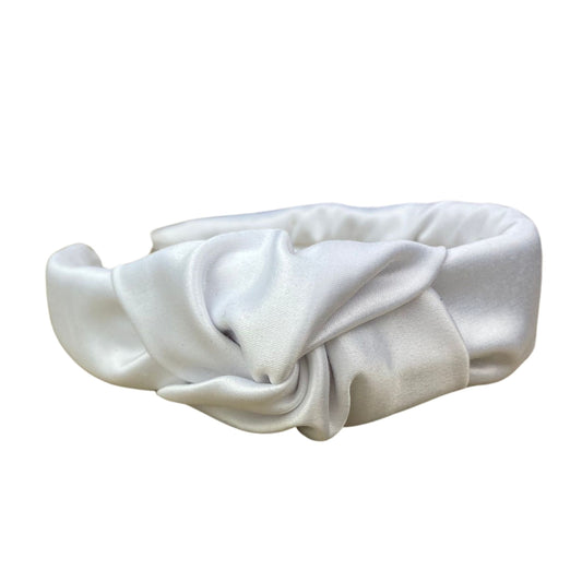 Haarreif Satin Ecru
