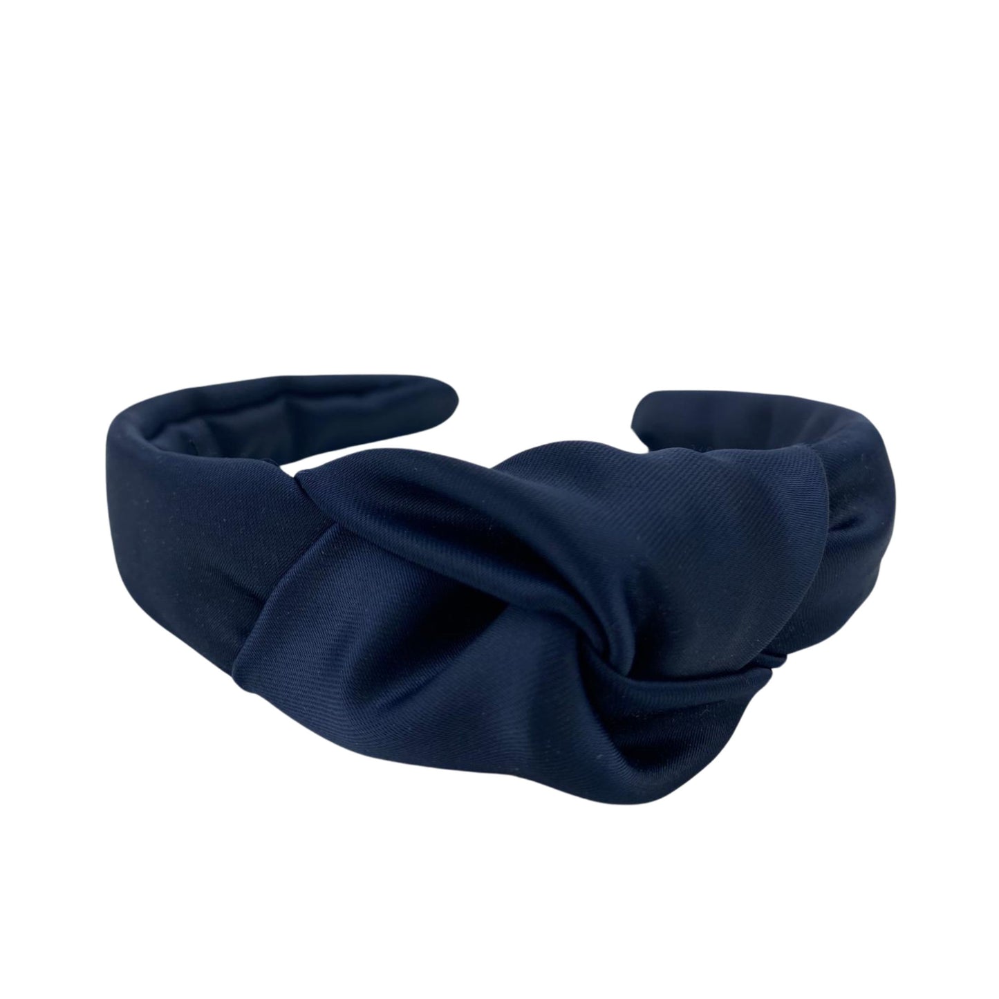 Haarreif Satin Marineblau